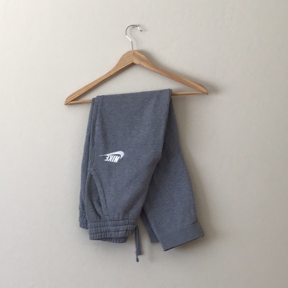 two nike sweatpants